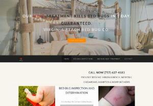 Virginia Beach Bed Bug Co. - Virginia Beach Bed Bug Co. offers dedicated, experienced bed bug exterminators using the latest heat equipment to fully eliminate all traces of bed bugs from your home or business. Guaranteed. Serving Virginia Beach & Hampton Roads.