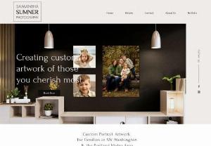 Samantha Sumner Photography - A Portland area lifestyle portrait photographer. Offering the highest quality prints and products to help you proudly display the portraits we take together.