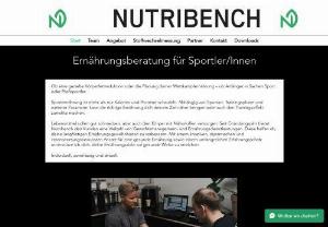 Nurtibench - Nutritional advice for athletes: nutrition, weight loss, muscle building, healthy eating, sports nutrition