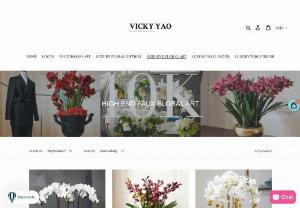 Faux Flowers - Gets a 10% off discount code on your first purchase of faux flowers here at Vicky Yao Home Decor! Visit our website now to see our vast collections!