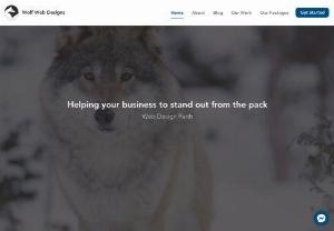 Wolf Web Designs - Here at Wolf Web Designs, we specialise in high-quality website designs for local businesses and clients at very affordable prices - creating websites that stand out from the pack.