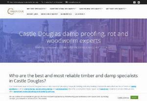 Damp Proof Specialists Near Me - Castle Douglas - We are damp proof specialists near castle Douglas and removing damp and moisture from your home or building is a service we specialize in!