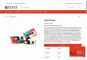 Screenshot of Custom Eco-Friendly Soap Boxes