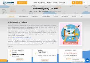 Web Designing Training Institute in Noida - Join web design courses online to build your design abilities and advance your profession. SSDN Technologies is best web designing institute in Noida. We are deliver online training by industry professional's who more than 8 years of experience in this field. You will get real time experience with advance knowledge.