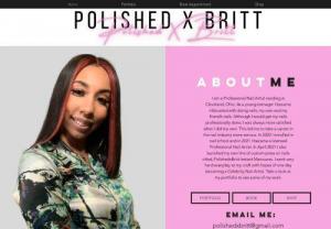 PolishedxBritt - Brittany Ren� is a Professional Nail Artist (Cleveland, Ohio) and the owner of PolishedxBritt. You can shop Instant Manicures (press on nails), book an appointment, or view her nail portfolio.
