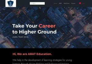 ARAT Education - ARAT Education helps in the development of learning strategies for young learners through design thinking and behavioural training.