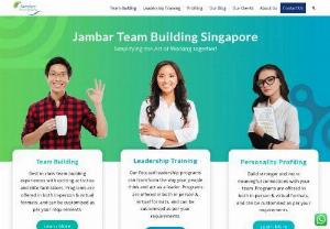 Find Virtual Team Building Company in Singapore - Jambar Team Building is one of the leading virtual team building companies in Singapore that provides fun and unique corporate team building activities and ideas to bond your team together. We have organized over 10,000 team building events for some of the top companies locally and around the world.