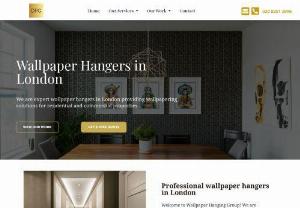 DPG Wallpaper Hangers - Founded in 1983, we are a professional wallpaper hanging company based in London. And we specialise in providing high-quality and tailored wallpapering solutions for residential and commercial clients.