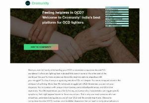 Cromunity - Cromunity Is an online OCD support Group and A community for Indian OCD Fighters. OCD.cromunity is our youtube channel and Instagram handle. A community for all OCD Fighters having religious OCD Contamination OCD, Intrusive Thoughts, Harm Thoughts.