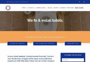 Toilet Repair & Installation NYC | Taylor Group Plumbing - Is your toilet leaking? Having trouble flushing? Contact your Manhattan clogged toilet repair and installation experts at (718) 665-2575. Check out our online coupons for extra savings on your next service!