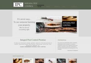 Integral pest control - IPC is dedicated to provide your business or residence with the most effective and ongoing pest management solution available. It's unique and complete approach supports quality on-site supervision in presence of supervisor himself who develop and follow 'greener' methods.
