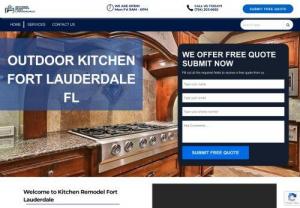 Outdoor Kitchens Fort Lauderdale FL - Outside Kitchens Fort Lauderdale FL passes on business level grills that are created with welded steel traces that will suffer until the end of time.