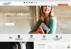 Best Study Abroad Consultant in Hyderabad - Study Overseas with Novus, The Leading Abroad Education Consultants in Hyderabad for USA, Uk, Australia, Canada. Coaching guru in GRE, IELTS, SATand PTE with Quality and Well Designed Resources. Novus is the Best Overseas Educational Consultant engaged in career counseling