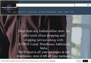 richie imports pty ltd - we offer shopping and shipping services from all online Indian stores + doorstep delivery to all of South Africa .