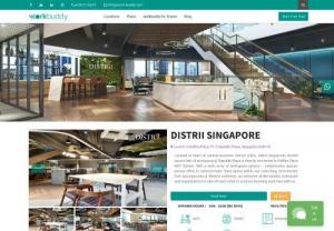 Distrii Singapore Coworking & Flexible WorkSpace - Your preferred coworking hot desk at DISTRII, Singapore is just a Workbuddy membership away. join Workbuddy membership at just $129.