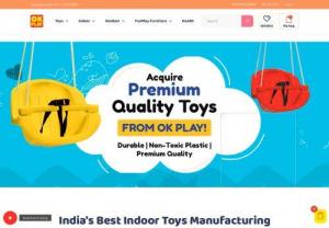 Best Indoor Play Toys for Kids in India - OK Play - OK Play is one of the best indoor play equipment manufacturer in India. Make your kids indoor play fun with huge variety of indoor play toys. Visit Now!