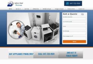 Appliance Repair Mississauga - At Appliance Repair Mississauga, we have a team of dependable and expert repair technicians who can promptly work on your requested service. Whether you need dishwasher repair, refrigerator, oven, or gas stove repair, we will immediately come to help. You can trust us to provide you with efficient and timely service.