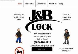 j and b lock - sales service and installation serving Halifax Dartmouth and surrounding areas over 25 years experience,small handy man jobs