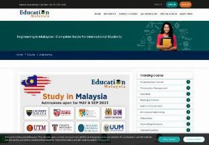 Engineering Course In Malaysia - Engineering Course In Malaysia
Best Engineering Universities in Malaysia
Here's a comprehensive guide to studying an best engineering universities in Malaysia, covering what is engineering and the Study Engineering Course In Malaysia, Fees. Engineering is the application of maths and science to design and build things to help improve people's lives. Information about Study Engineering Course In Malaysia, Fees. Educationmalaysia offers free guidance and help students get admission in best...