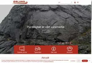Screenshot of Ørland Transport