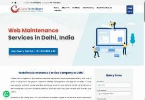 Screenshot of Website Maintenance Services