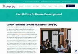 HealthCare Software Development Services Company in USA - Promantra Healthcare software development services is a one-stop solution for hospitals, doctors, patients in the USA. Reduces healthcare cost-effectiveness.