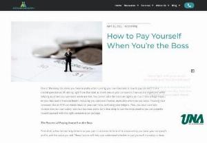 How to Pay Yourself When You're the Boss - One of the many decisions you have to make when running your own business is how to pay yourself. It is a crucial question worth asking right from that start as it will ensure your company's finances are organized, while helping ascertain your personal needs are met.