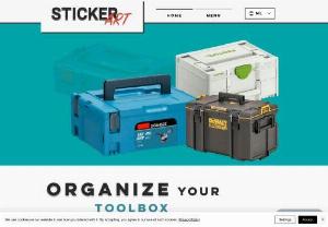 Sticker-Art - We supply industrial stickers for tool boxes. Specifically for do-it-yourselfers or the private market and building and construction companies. Our unique feature is the delivery of very high quality and unique customization according to the wishes of the customer at an affordable price.
