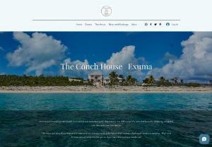 The Conch House - Beach house with magnificent views on the beach with private pool, 4 ensuite bedrooms, landscaped gardens