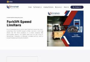 Forklift Speed Control System UAE | Sharpeagle - Sharpeagle offers forklift speed control system in UAE at your affordable price, This system has a Remote control option to change the speed limit.
