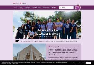 Voice for Choice Malta - Voice for Choice is a coalition of civil society organisations (NGOs) that work together for reproductive rights and justice in Malta.