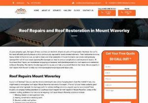 Roof Repairs & Roof Restoration In Mount Waverley | SouthEast - Looking for Roof Restoration & Repairs in Mount Waverley? South East Roof Repairs Provides help with Roof Restoration, Roof Repair & Roof Replacement services.