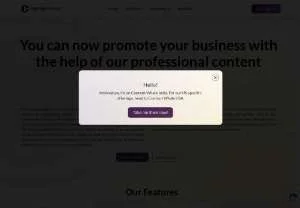 Screenshot of Copywriting Services in Seattle