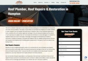 Roof Plumber, Roof Repairs & Restoration Hampton | SouthEast - Looking for Roof Plumber in Hampton? South East Roof Repairs Provides help 
with Roof Restoration, Roof Repair & Replacement services in Hampton. Call 
us Today!