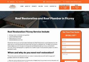 Roof Plumber, Roof Repairs & Restoration Fitzroy | SouthEast - Looking for Roof Plumber in Fitzroy? South East Roof Repairs Provides help 
with Roof Restoration, Roof Repair & Replacement services in Fitzroy. Call 
us!