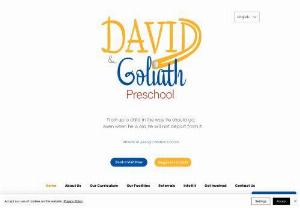 David & Goliath Preschool - Established in 1967,  Jurong Christian Church Kindergarten has changed its name to David & Goliath Preschool. We celebrate our 55th anniversary following the conversion to childcare in 2022. Having been an MOE-approved and Healthy Preschool Platinum Tier kindergarten,  it is the top parent's choice in Jurong,  Singapore. With a legacy of 55 years and trusted by 2 generation of families,  DGP is well-loved and trusted by families.