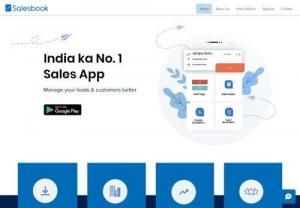 SalesBook Technologies - Sales Book is 100% Free, Safe, and Secure for all types of salesmen and businesses to keep track of their leads and customer. Sales Book is a simple CRM for mobile.