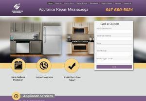 Appliance Repair Mississauga - Appliance Repair Mississauga are the appliance repair company that residents count on for any problem that occurs. We have meticulously trained, polite staff handling washing machine repair, dryer repair, oven repair, and all other tasks. If it is time to hire a professional locksmith, we are here to provide you with a timely and affordable repair service.