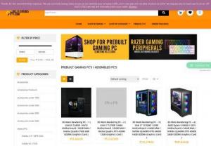 Buy Pre Built Gaming PC in India | EliteHubs.com - Elitehubs offers high quality Pre Built Gaming PCs with high performance. Upgrade your gaming pc with one of the best Gaming PCs Store.
 Elitehubs is one of the leading brands in computer store and pc accessories in India. Buy Processor, Motherboard, Graphic card, cabinet, cpu coolers, Monitor, Keyboard etc. Shop Now!