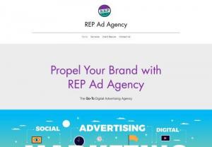 REP Ad Agency - R.E.P is an advertising agency that specializes in using a unique algorithm through the power of Facebook to run Ad Campaigns. We offer a variety of services for Social Media Management, like content creation, follower engagement, etc. Our promotional videos, created by our comprehensive, production team, is a service that is sure to engage clients. We help any business, or brand, expand its potential clientele at an exponential rate. We work directly with our clients to assure maximum growth.