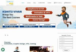 Graphic Design Course,  Animation,  VFX | Kshitij Vivan Institute - Kshitij Vivan is Best institute for Graphic Design courses,  Animation courses,  VFX courses,  Gaming designing courses and Web Designing courses in Ahmedabad,  Gujarat.