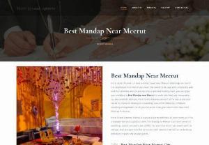 Best Mandap Near Meerut - Hotel Grand Amaree is correctly termed as Best Mandap near Meerut for wedding, party celebration, Birthday celebration & conference meeting and it is unforgettable celebration place for all type of events.