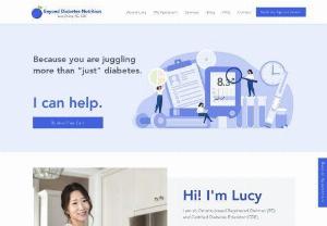 Beyond Diabetes Nutrition - Lucy Zhang, Registered Dietitian | Nutrition and Diabetes Coaching - Because you are juggling more than 