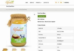 Desi Cow Ghee Online in Gurgaon, Delhi | Herbica Naturals - Herbica Naturals offers pure desi cow ghee online in Gurgaon Delhi. Buy organic A2 desi cow ghee online, certified, and high quality at the best price in India. As per the Indian belief, no other food element is as good as ghee. According to the research, ghee is rich in vitamin A, vitamin K, and butyric acid. It's light and easy to digest, making it a delicious and healthy addition to your meals. Available across Delhi NCR. If you are looking for the best ghee online, Herbica Naturals is the...