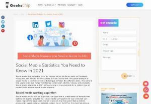 Social Media Statistics - The top Social Media statistics to help you stay ahead of trends and build a successful marketing strategy for 2021. Utilize these media details to improve experiences into the world of social media.