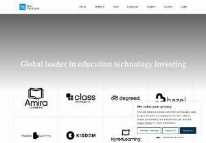 Largest Edtech Venture Capital Fund in the World - Owl Ventures is the largest edtech venture capital firm in the world focused on the edtech startups in the education technology market with over $1.3 billion in assets under management. It is one of the Global leaders in edtech investors in india and abroad.
