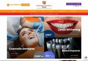 Cosmetic Dentistry Clinic - At Cosmetic Dentistry Clinic, our dentists offer quality cosmetic dentistry procedures by using state of the art equipment's for your attractive smile. We are among the leading clinics in London where we try to change lives of people by transforming their smile and making them look younger. Our dentists know how to deal with anxious and nervous patients and treat all their oral complications. If you want to know more about our cosmetic dentistry in London, feel free to contact us to book your...