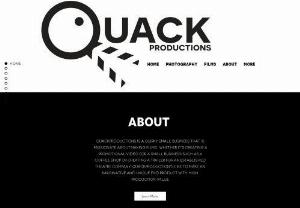 QuackProductions - QuackProductions is a quirky small business that is passionate about making films. Whether it's creating a promotional video for a small business such as a coffee shop or creating a trailer for an established theatre company, we like to make an imaginative and unique end product with high production value.

From as little as �100 we offer a variety of packages that can help plan, film and edit a video that reflects you as a person or business.