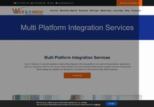 Best Multi-platform Integration services in US, UK | IT Company | Web 3.0 India - We Specialize in multi-platform Integration services in US, UK. Data Transformation, Data Collaboration for both existing and upcoming websites with Mulesoft.
