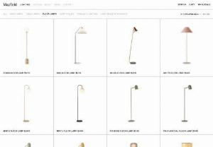 Modern Floor Lamps - We offer a wide range of fashionable floor lamps for sale online in Australia & NZ. Find your perfect floor lamp for sale online with Mayfield. Designed in Melbourne since 1945.